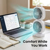Dual Head Desk Fan