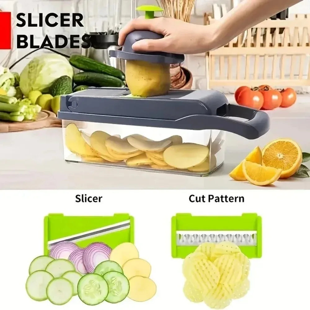 Vegetable Cutter Chopper and Slicer